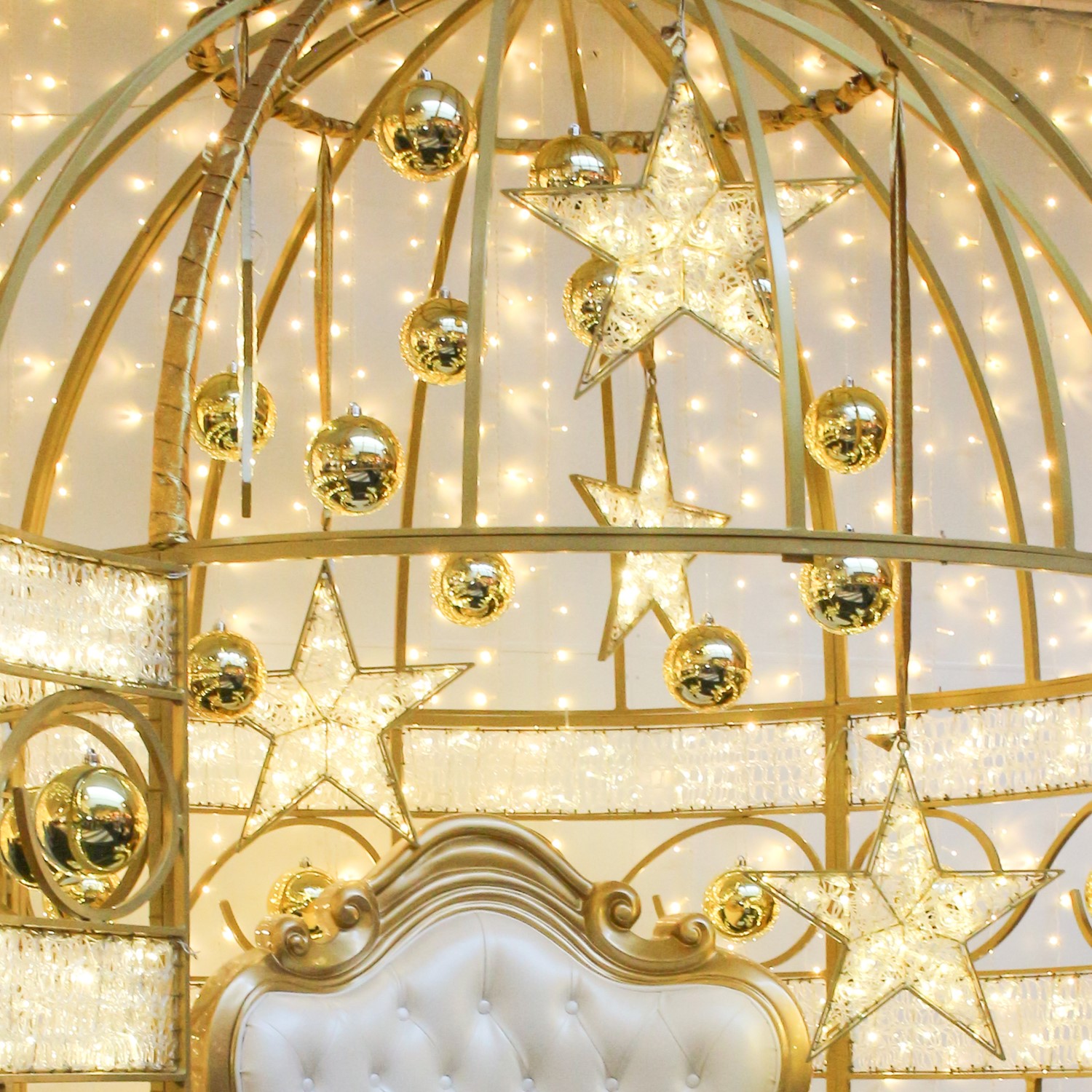 Location d'étoiles lumineuses à suspendre à Marseille