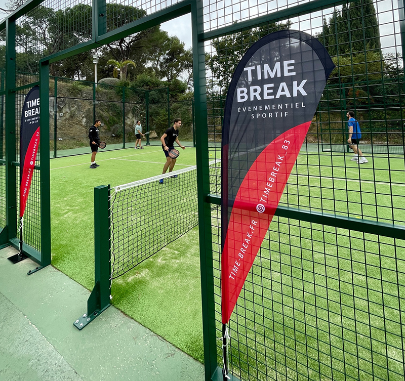 Evenement padel entreprise au Pradet