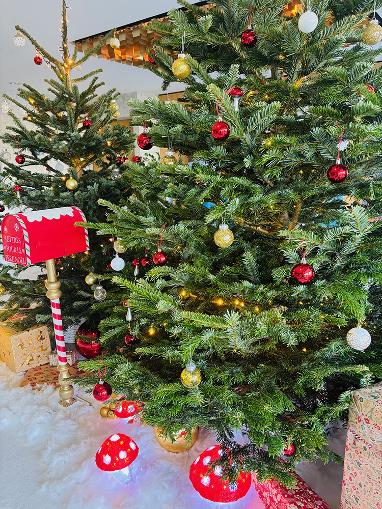 Décoration de Noël en entreprise