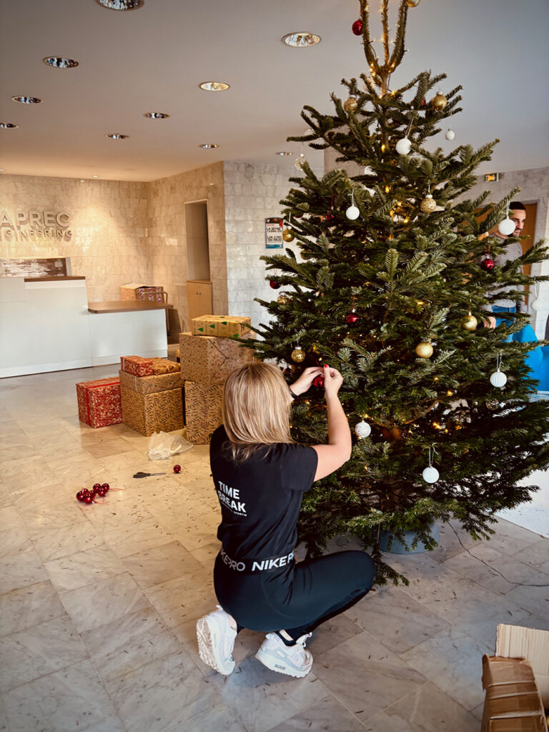 Décoration de Noël pour entreprise à La Seyne-sur-Mer