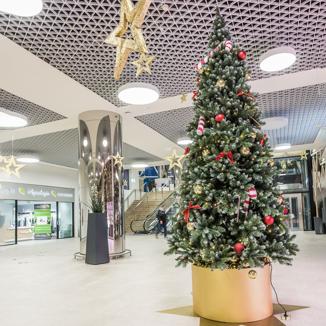 Location de sapin de Noël artificiel à Saint-Tropez