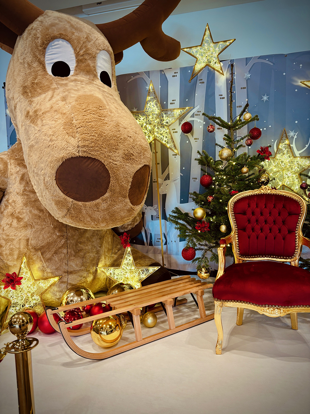 Décoration pour l’arbre de Noël de l’Hôtel Dieu Intercontinental à Marseille