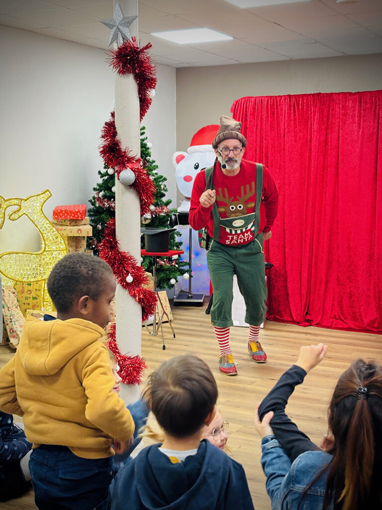 Spectacle de magie pour arbre de Noël