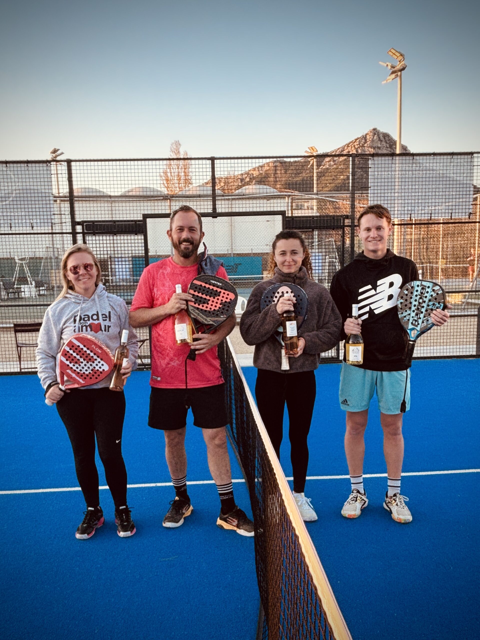 Victoire Aude Amsellem /Loïc Morvan au Tennis Club de La Garde