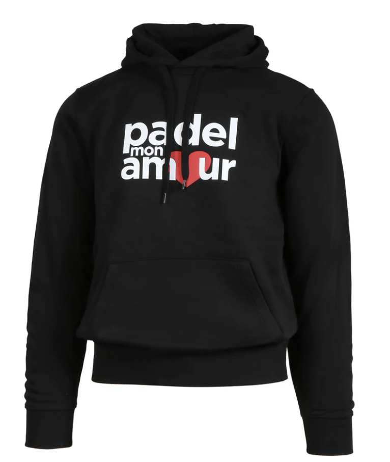 Sweat noir de padel