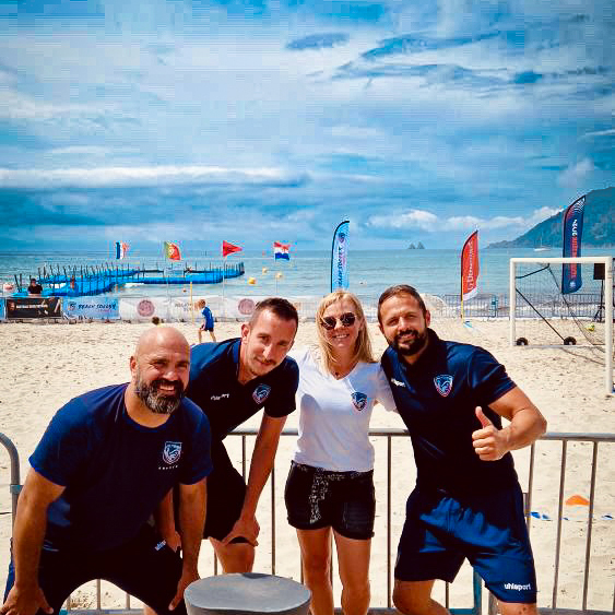 Equipe Beach Soccer France à La Seyne sur Mer