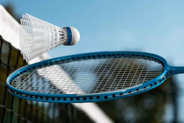 Filet et raquettes de badminton à louer