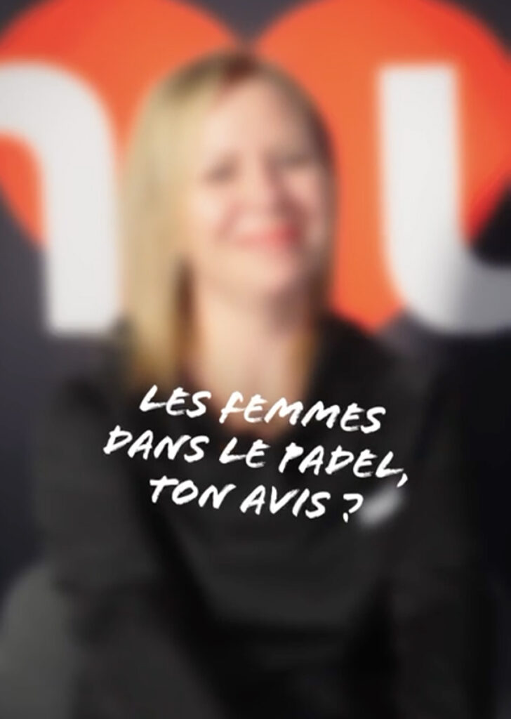 Aude Amsellem en interview pour Padel Mon Amour