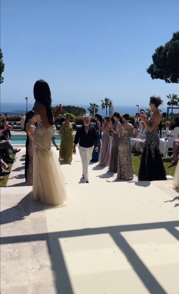 Moquette pour défilé de mode à Cannes