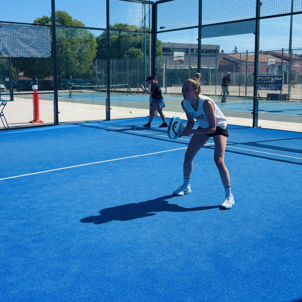 Tournoi de padel féminin à la Garde
