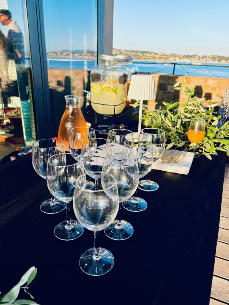 Location de verres à vin à Bandol