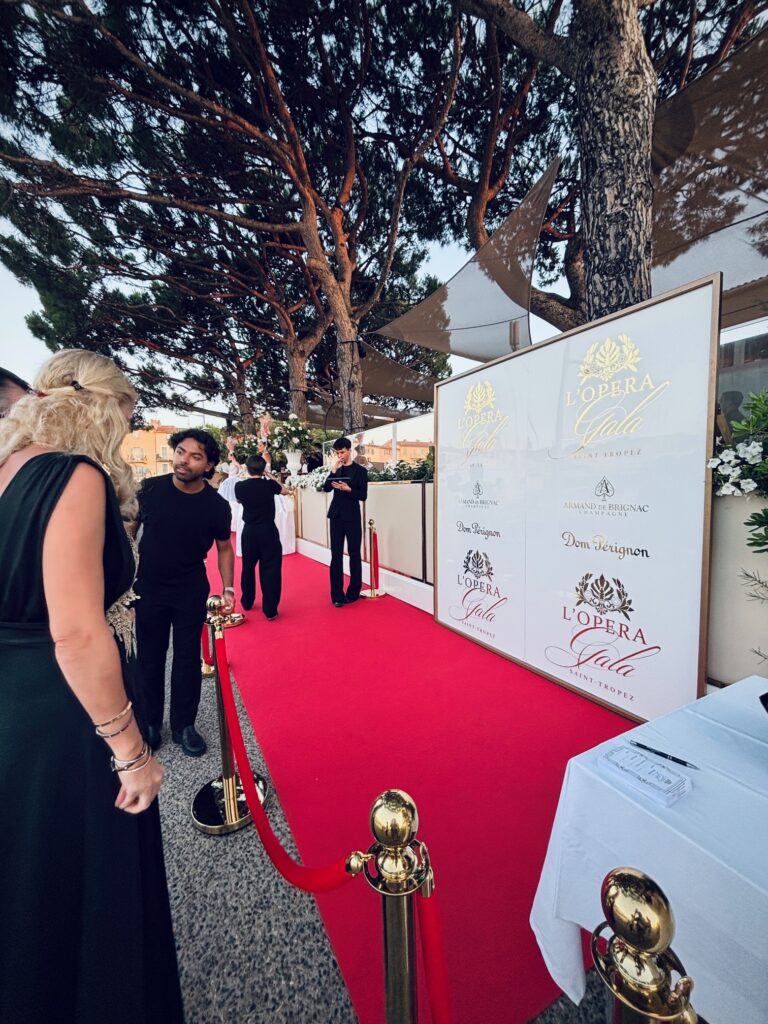 Soirée de gala à l'opéra Saint-Tropez